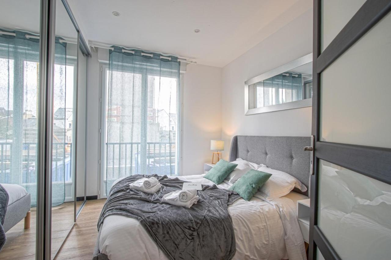Apartment Douces Nuits Caennaises - Parking Prive Inclus, Centre Caen